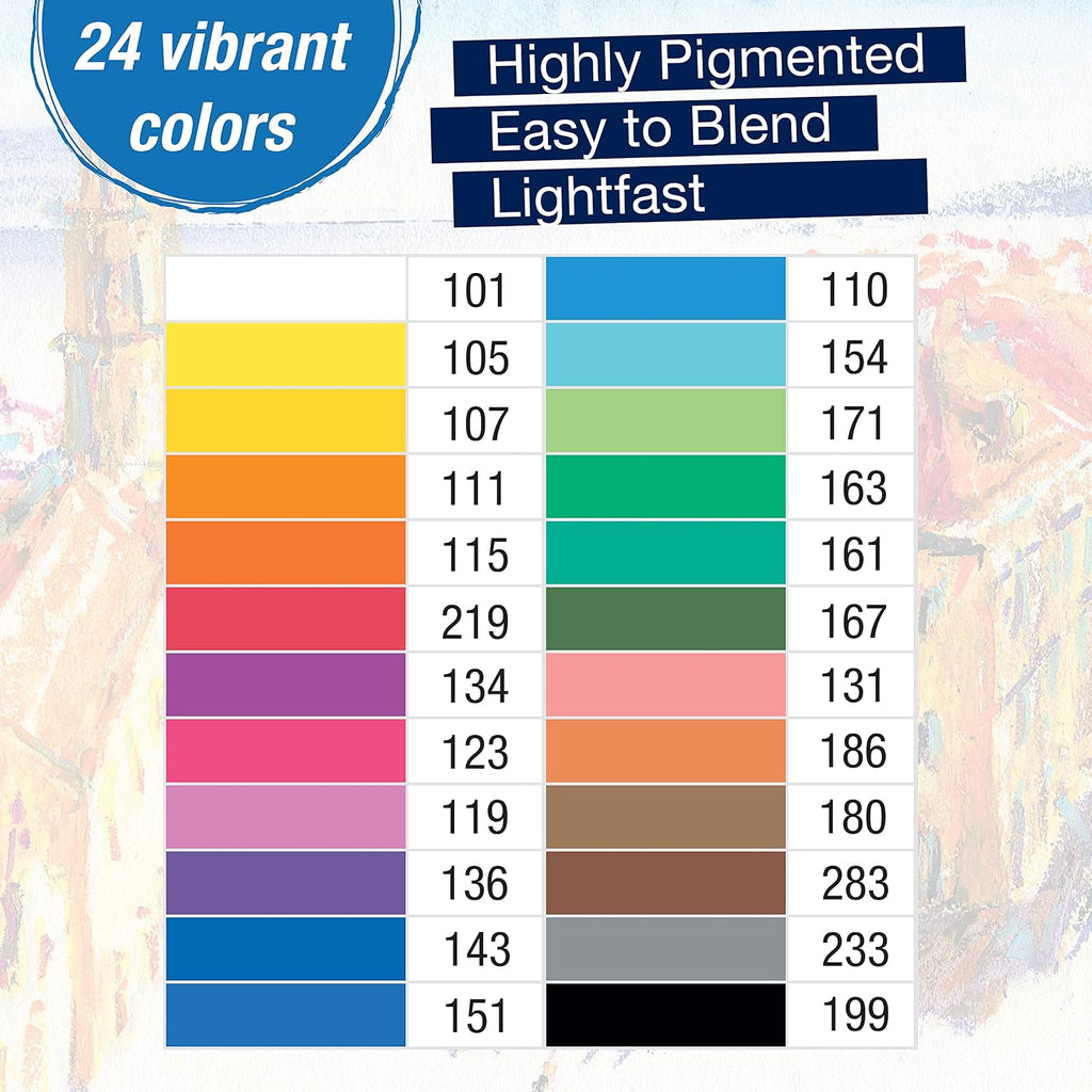 Óleos Pastel Faber-Castell – 24 colores