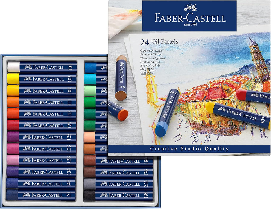 Óleos Pastel Faber-Castell – 24 colores