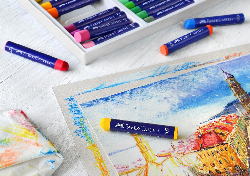 Óleos Pastel Faber-Castell – 24 colores