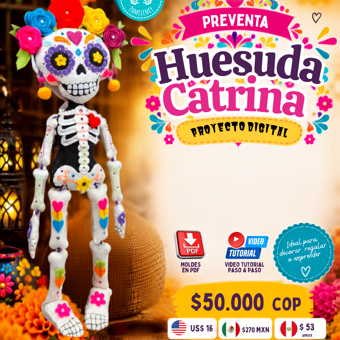Huesuda Catrina *En Preventa*
