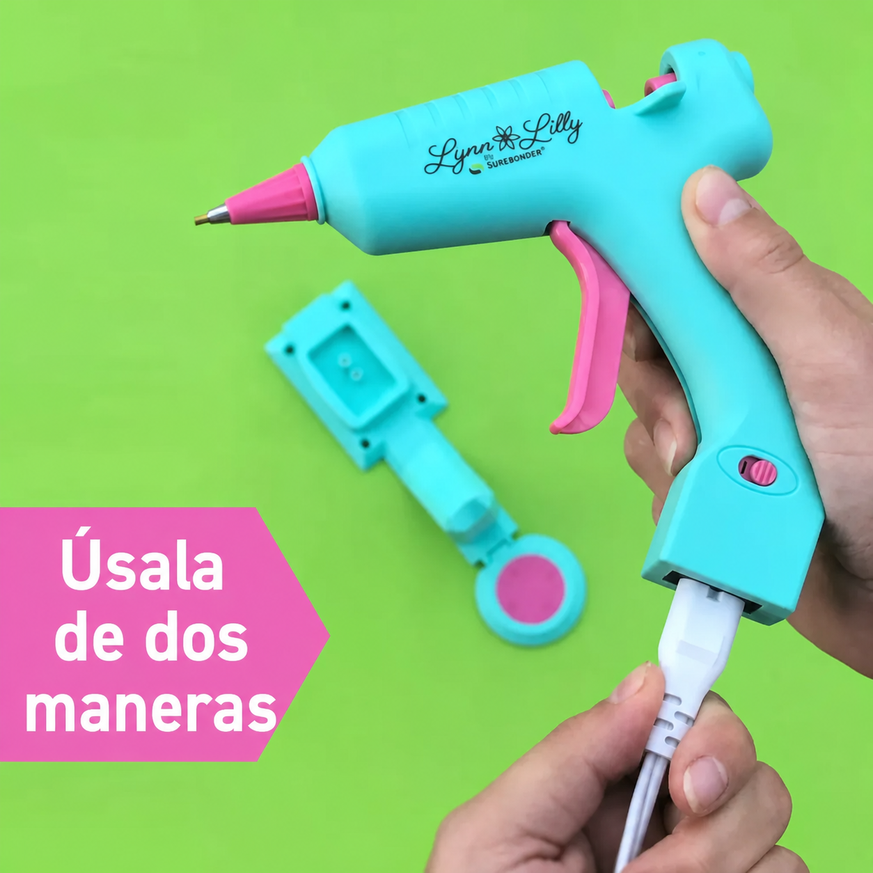 Pistola de Silicona Inalámbrica